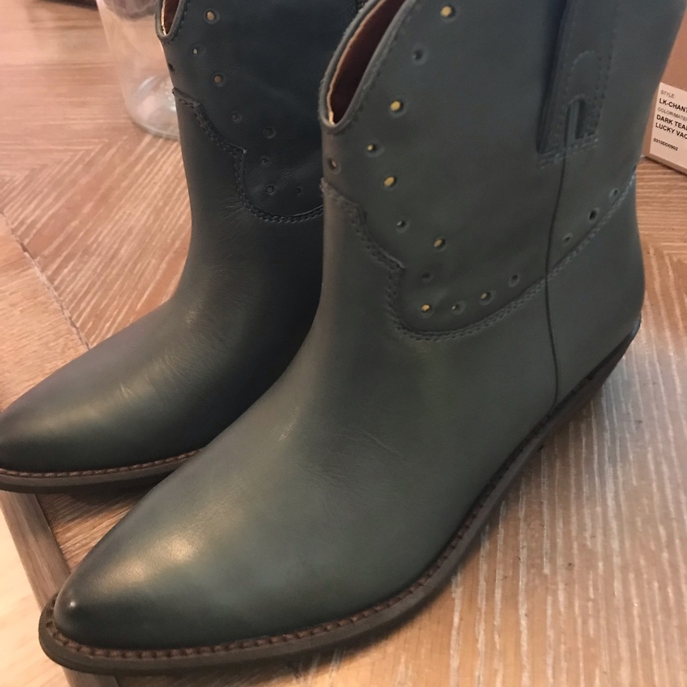 Dark Turquoise Lucky Brand Boots